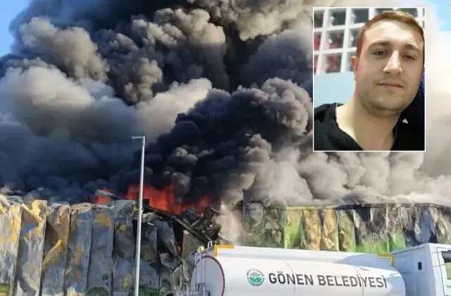 Depremi yaşayan Balıkesir’de fabrika yangını! 2 işçi hayatını kaybetti