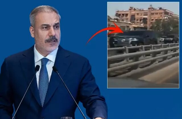 Dışişleri Bakanı Fidan Suriye’de! Şam sokaklarından gelen görüntü ise bomba