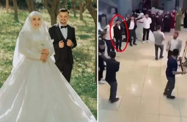 Düğün günü yengesi tarafından öldürülen damadın son görüntüleri
