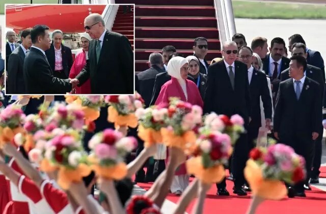 Dünyanın gözü bu zirvede! Cumhurbaşkanı Erdoğan Çin’e gitti