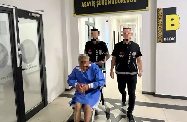 Eşini öldüren adam, tekerlekli sandalye ile cezaevine gönderildi