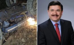 Eski AK Partili ilçe başkanı Şaban İş kazada hayatını kaybetti