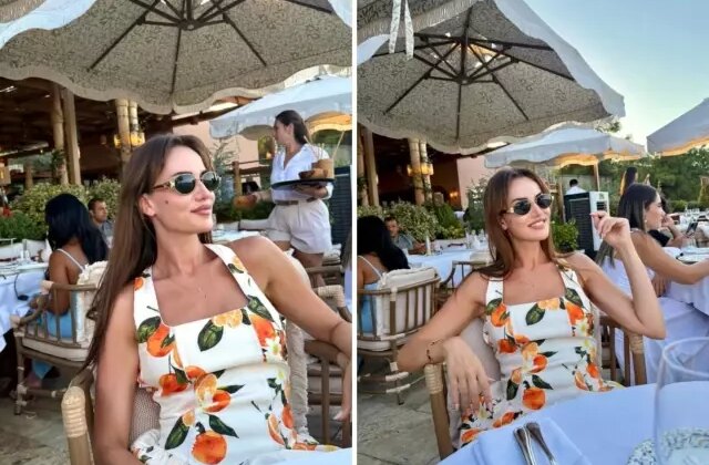 Fahriye Evcen’in tatil paylaşımları sosyal medyayı salladı