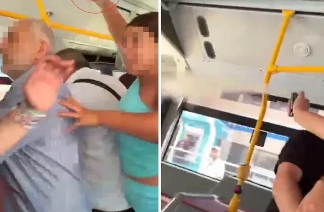 İETT otobüsünde ortalık karıştı, yolcu şoföre biber gazı sıktı