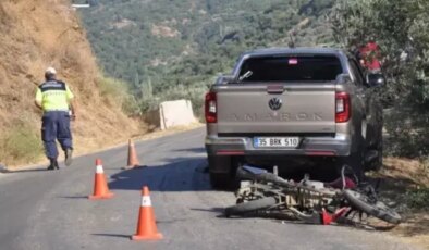 Feci kaza! 15 yaşındaki motosiklet sürücüsü hayatını kaybetti