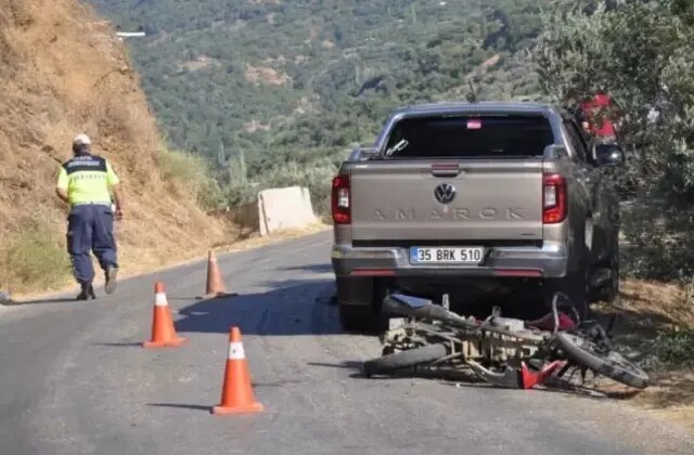 Feci kaza! 15 yaşındaki motosiklet sürücüsü hayatını kaybetti