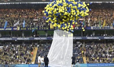Fenerbahçe’den duygulandıran hareket! 1907 adet balon uçuruldu