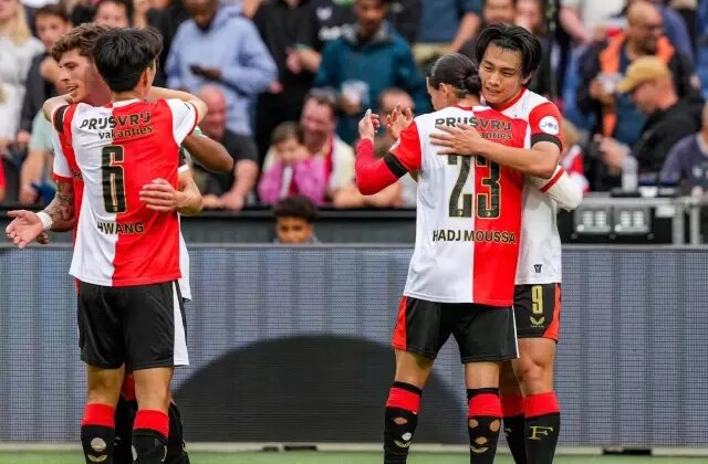 Fenerbahçe’nin rakibi Feyenoord, Wolfsburg’a gol oldu yağdı