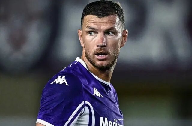 Fiorentina’ya galibiyeti 89. dakikada Edin Dzeko getirdi