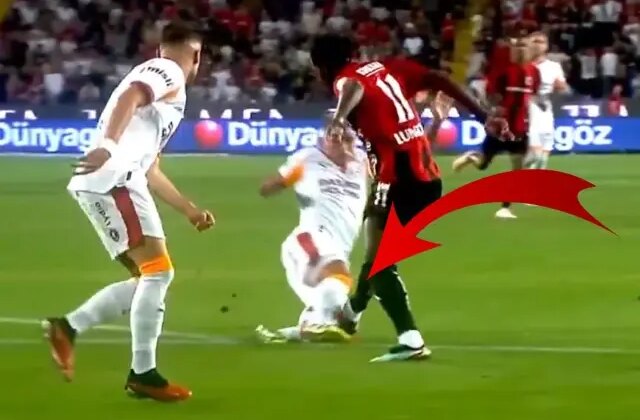 Gaziantep FK, Galatasaray’a karşı 40. saniyede penaltı bekledi