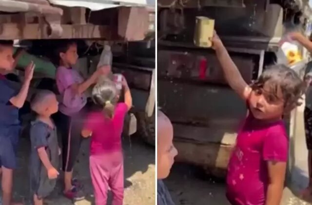 Gazze’de kahreden görüntü