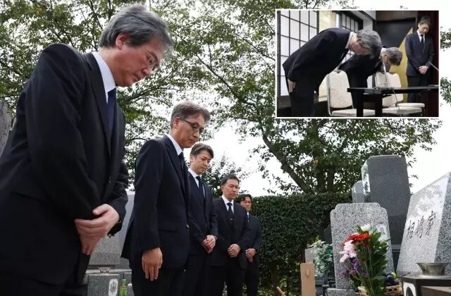 Haksız yere tutuklandı, kanserden öldü! Japon polis ve savcılar mezarı başında özür diledi