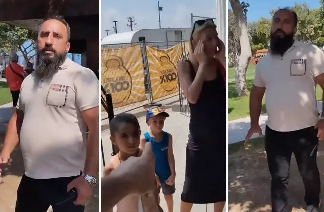Halk plajında belediye eliyle vatandaşa zulüm! Görevlinin tavırları ise pes dedirtti