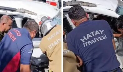 Hatay’da düğün yolunda feci kaza! 3 ölü, 2 yaralı