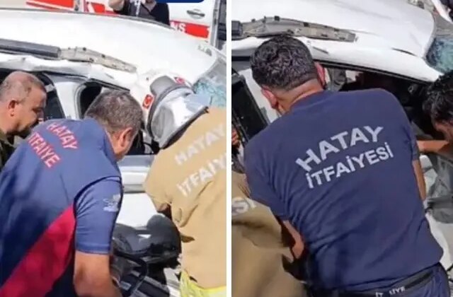Hatay’da düğün yolunda feci kaza! 3 ölü, 2 yaralı