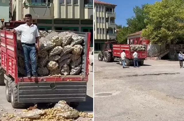 İlçe başkanının patates şovu pahalıya patlayacak