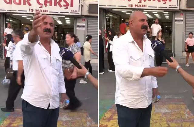 İnşaat işçisinin ekonomi yorumu olay oldu: Türkiye’de açım diyen yalan söylüyor