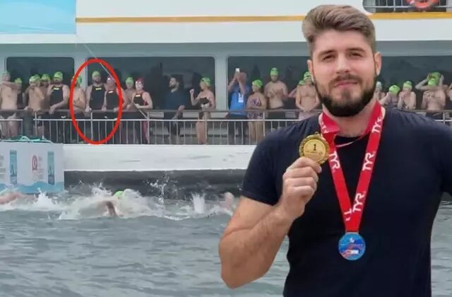 İstanbul Boğazı’nda kaybolan Rus yüzücünün son görüntüleri ortaya çıktı