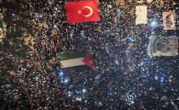 İstanbul’da binlerce kişi Gazze’ye umut ışığı olmak için yürüyor