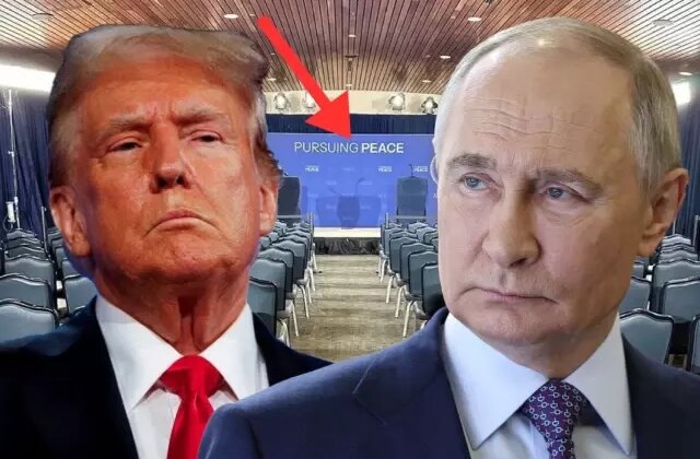 İşte Putin ile Trump’ın konuşacağı oda! Duvardaki yazı dikkat çekti