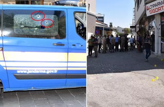 Jandarma aracındaki 2 kuzen, silahlı saldırıda yaralandı
