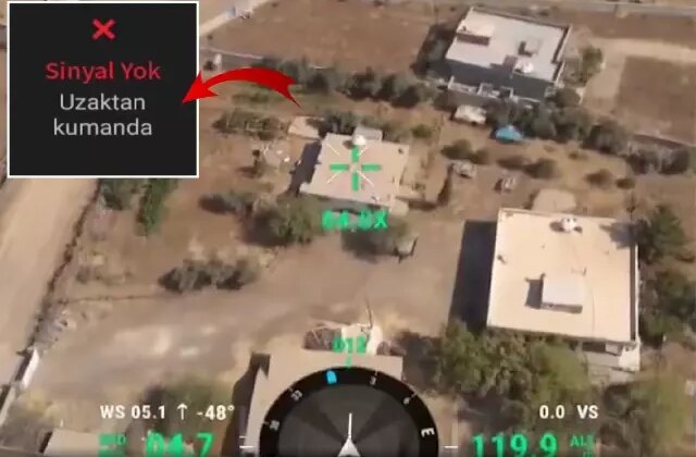 Kaçak elektrik taraması yapan dronu tüfekle vurup düşürdüler