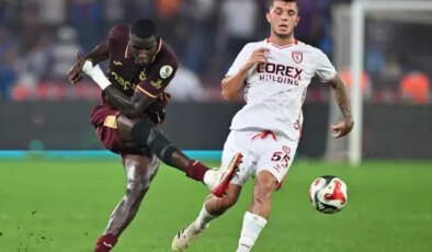 Karadeniz derbisinde Trabzonspor son anlarda yıkıldı