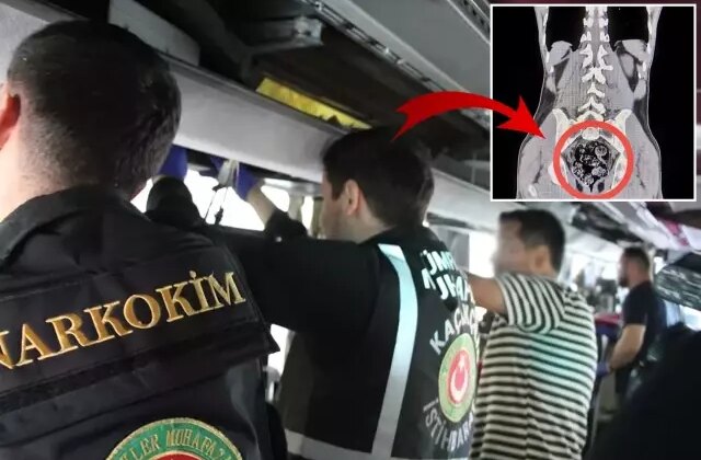 Kars’ta İranlı kuryenin makatından 203 gram uyuşturucu çıktı
