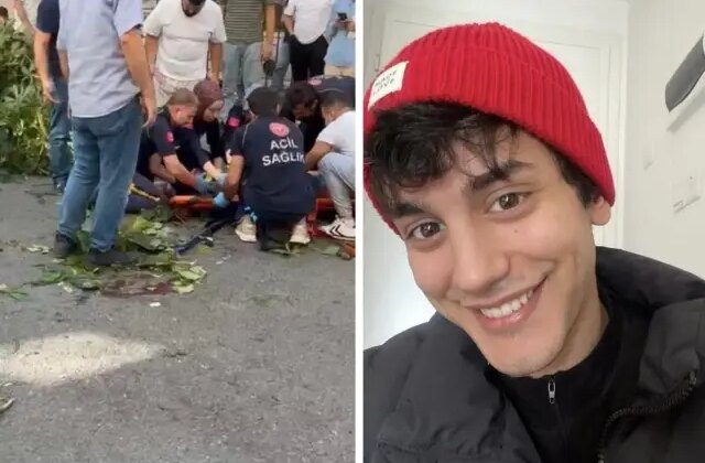 Kartal’da dizi oyuncusu İbrahim Yıldız, devrilen ağacın altında kaldı! Durumu ağır