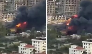 Kartal’da film platosunda yangın! Paniğe neden oldu
