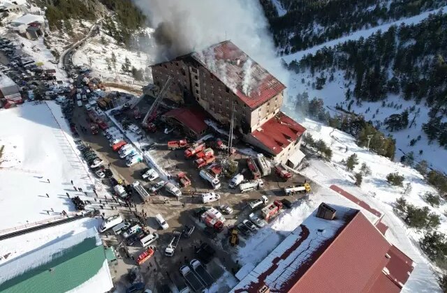 Kartalkaya’daki otel yangınında başmüfettiş hakkında soruşturma izni verildi