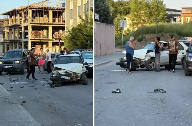 Kavga ettiği eşinin otomobilini cipiyle çarparak hurdaya çevirdi