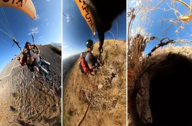 Havada kabusu yaşadılar: Pilotun sakinliği sayesinde faciadan dönüldü
