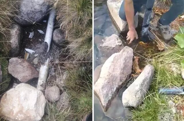 İlçenin içme suyu hattına bir haftada ikinci saldırı