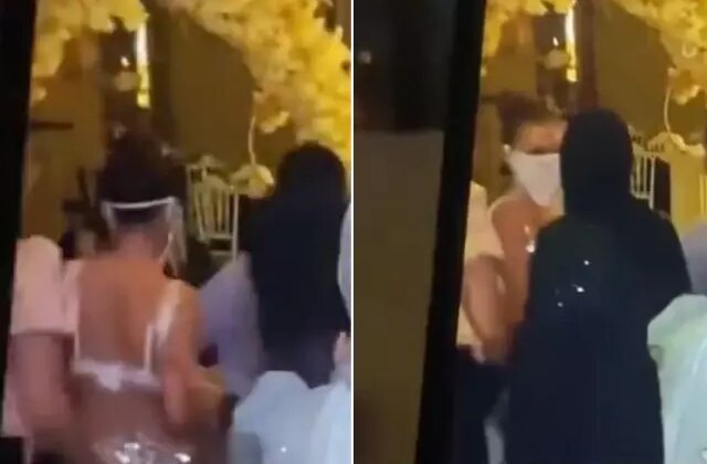 Kına gecesine dansöz geldi, gelinin annesi çileden çıktı