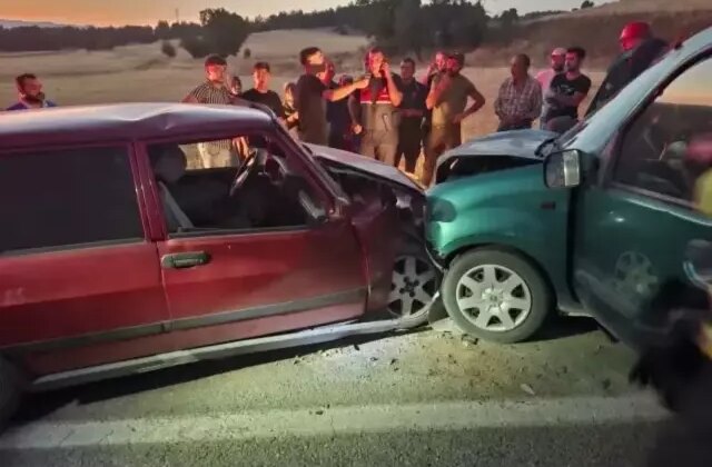 Kütahya’da trafik kazası! İki kişi hayatını kaybetti