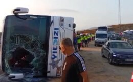 Kuzey Marmara Otoyolu’nda yolcu otobüsü devrildi: 3 ölü 20 yaralı