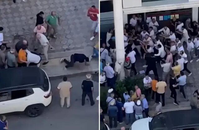 Mahalle delege seçiminde ortalık karıştı, tekme ve yumruklar havada uçuştu