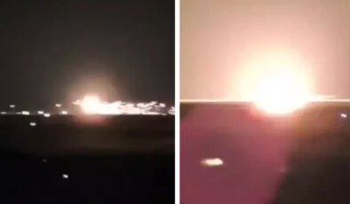 Malezya’da askeri jet alev alarak düştü