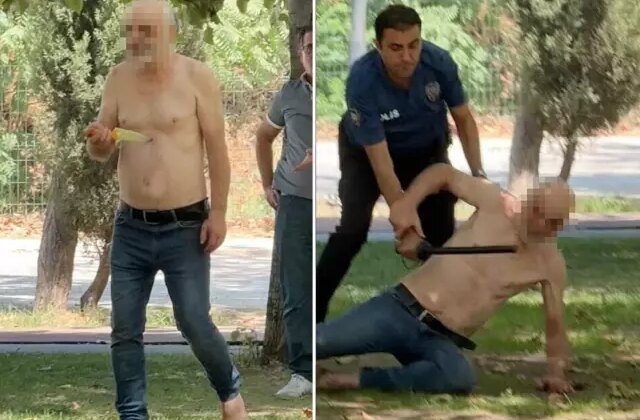 Esnafa bıçakla saldırınca darbedildi, götürüldüğü hastaneden kaçıp intihara kalkıştı