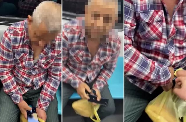 Metroda kadınların görüntülerini çeken sapık gözaltına alındı