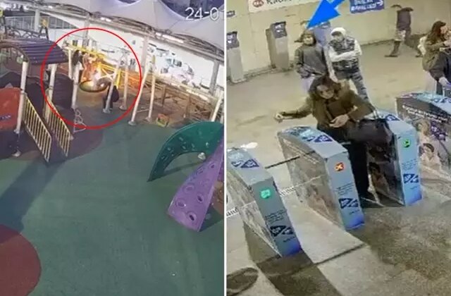 Minguzzi cinayetinde yeni görüntüler! Parkta ateş yakıp metrodan kaçak geçmişler