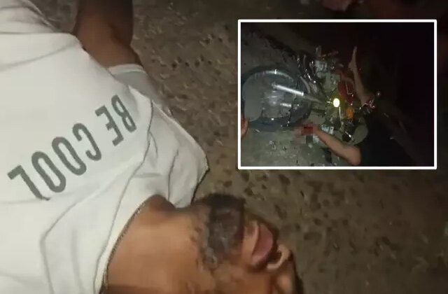 Motosikletiyle kaza yaptı, yaralı halde çekip sosyal medyada paylaştığı video ile kurtuldu