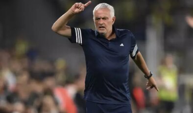Mourinho’dan maç biter bitmez flaş açıklama