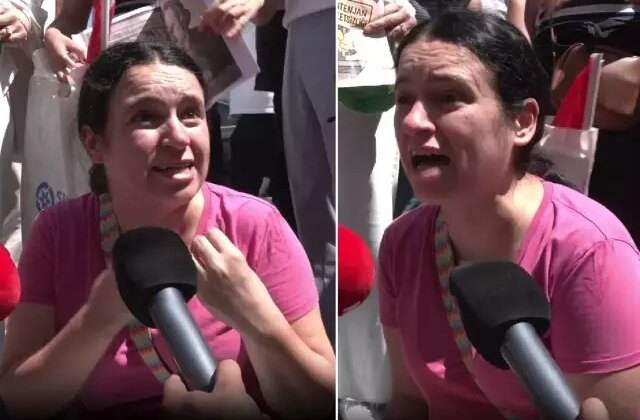 Mülakat mağduru öğretmen bakanlık önündeki eylemde sinir krizi geçirdi