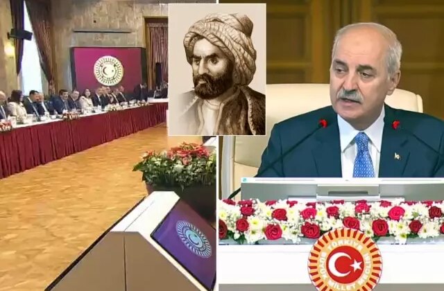 Numan Kurtulmuş, komisyon toplantısında Kürt şairin dizelerini okudu