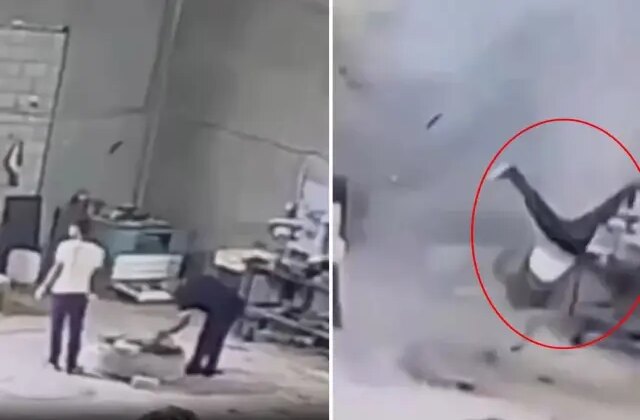 “Ölümün de hayırlısı” dedirten olay! Kamera dehşet anlarını böyle kaydetti