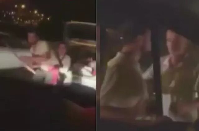 Önünü kestikleri araca baltayla saldırdılar! Baba-oğul suç makinesi çıktı