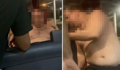 Otobüste panik anları! Herkes alkollü sandı ama gerçek çok başka çıktı