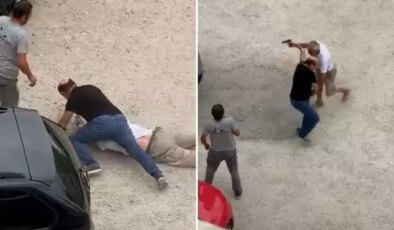 Otopark ücreti kavgası kanlı bitti! O anlar kamerada